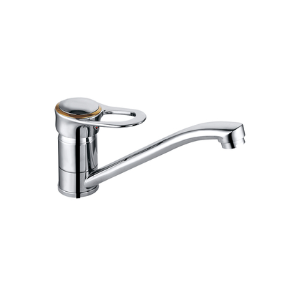 TPM-606103-High quality full copper thickened hot and cold water universal bathroom sink golden extended valve core 40-kitchen faucet