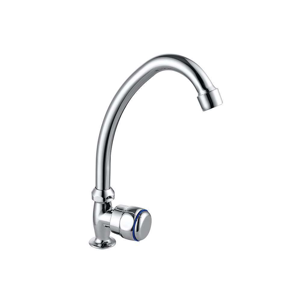 TPM-623106 High Quality All Copper Thickened Vegetable Washing Pool Sink Vertical Cold Water-Kitchen Faucet