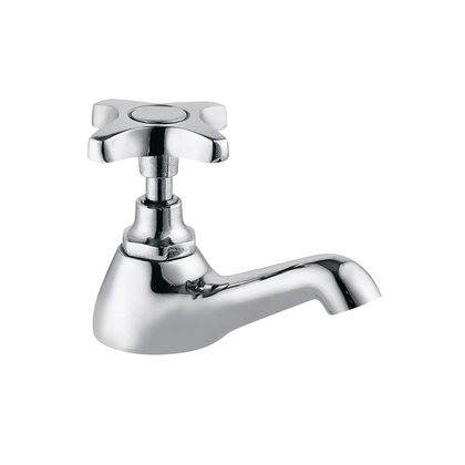 TPM-625109 High quality all copper thickened high outlet cross-shaped cold water-basin faucet