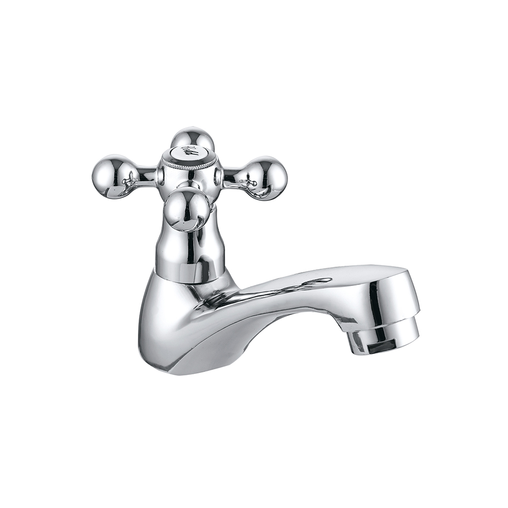 TPM-625110 High quality full copper thickened high outlet cross-shaped cold water-basin faucet