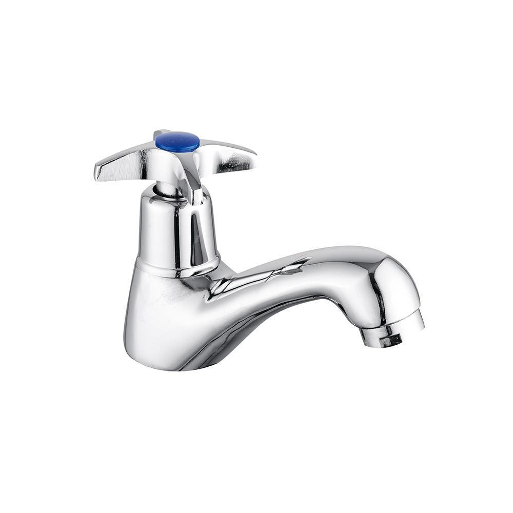 TPM-625115 High quality all copper thickened high outlet cross-shaped cold water-basin faucet