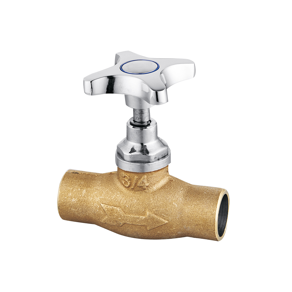 TPM-625119 High quality full copper thickened general inlet and outlet cold water-stop valve