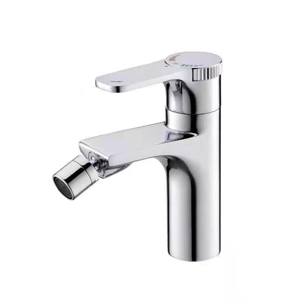TPM-701104-High quality full copper countertop thickened bathroom washroom hot and cold water-thermostatic basin faucet