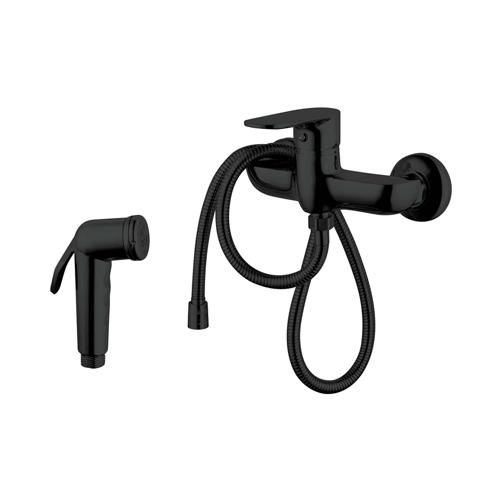 Flat Top Black  Shower